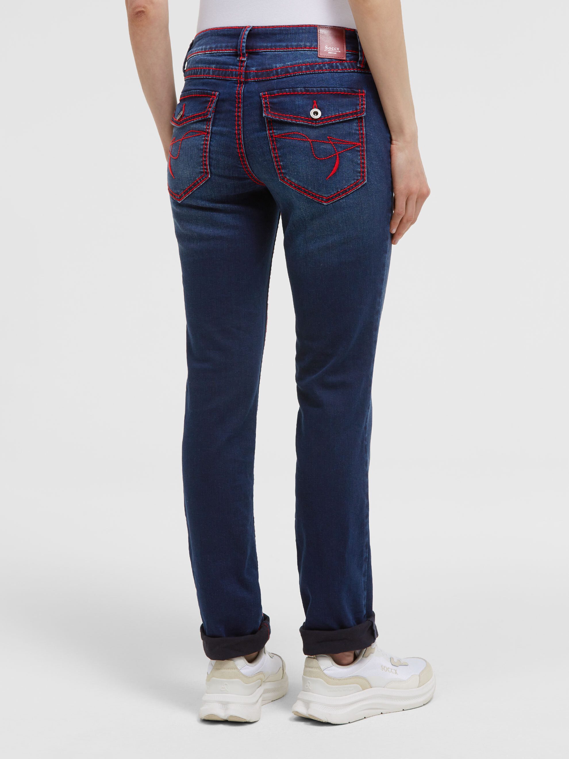 SOCCX Regular-fit-Jeans mit breiten Nähten – Bild 5 von 5