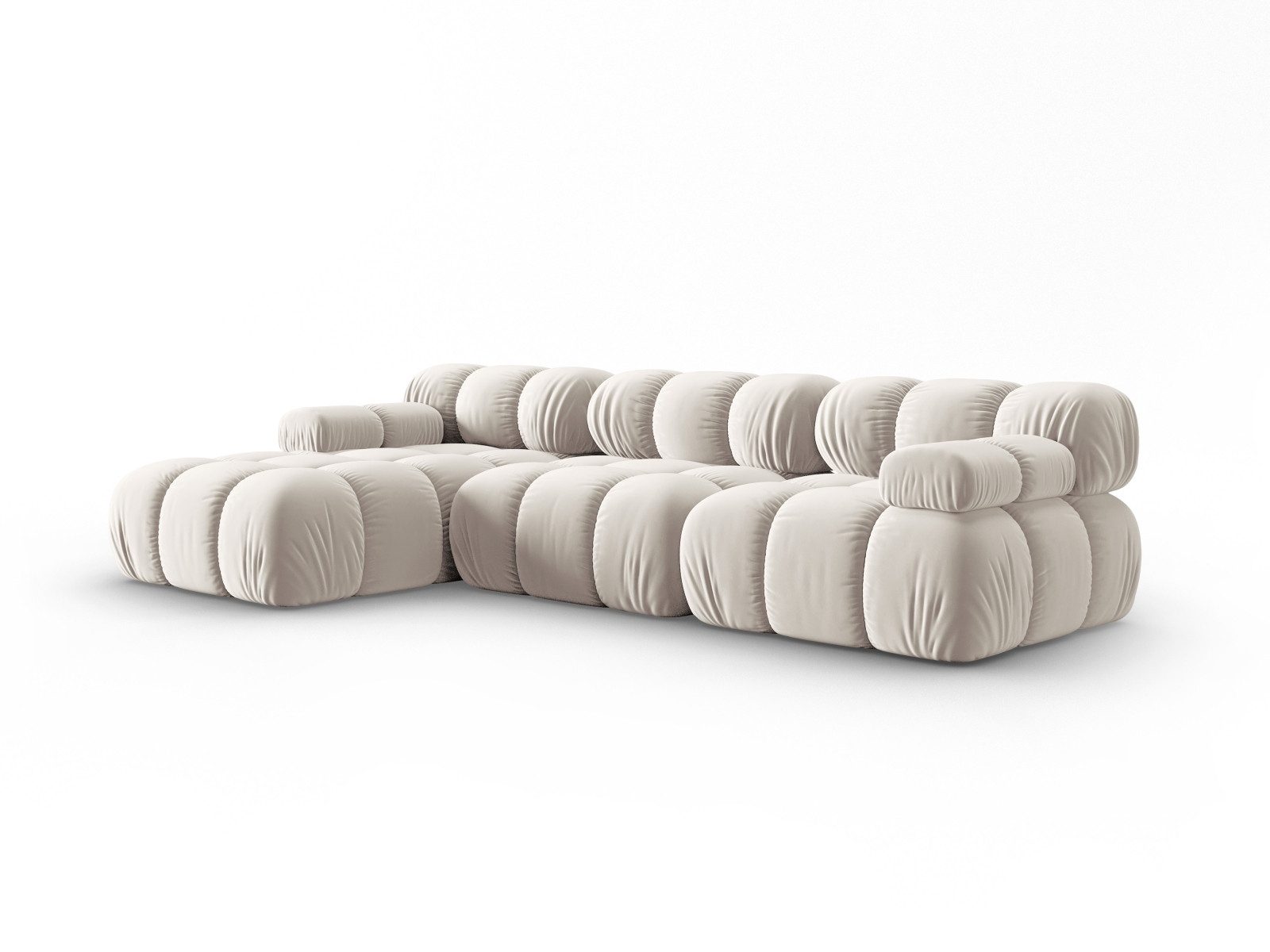 Micadoni Ecksofa Bellis, modular 4-Sitzer günstig online kaufen