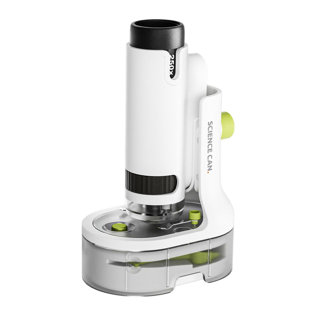 Spielwelt ScienceCan Mikroskop 250 Entdeckerset Smartphonhalterung
