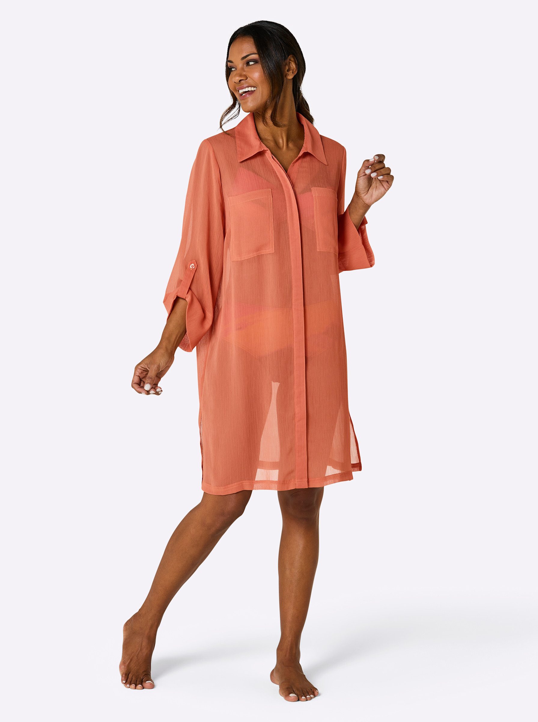 Strandkleid Strandbluse