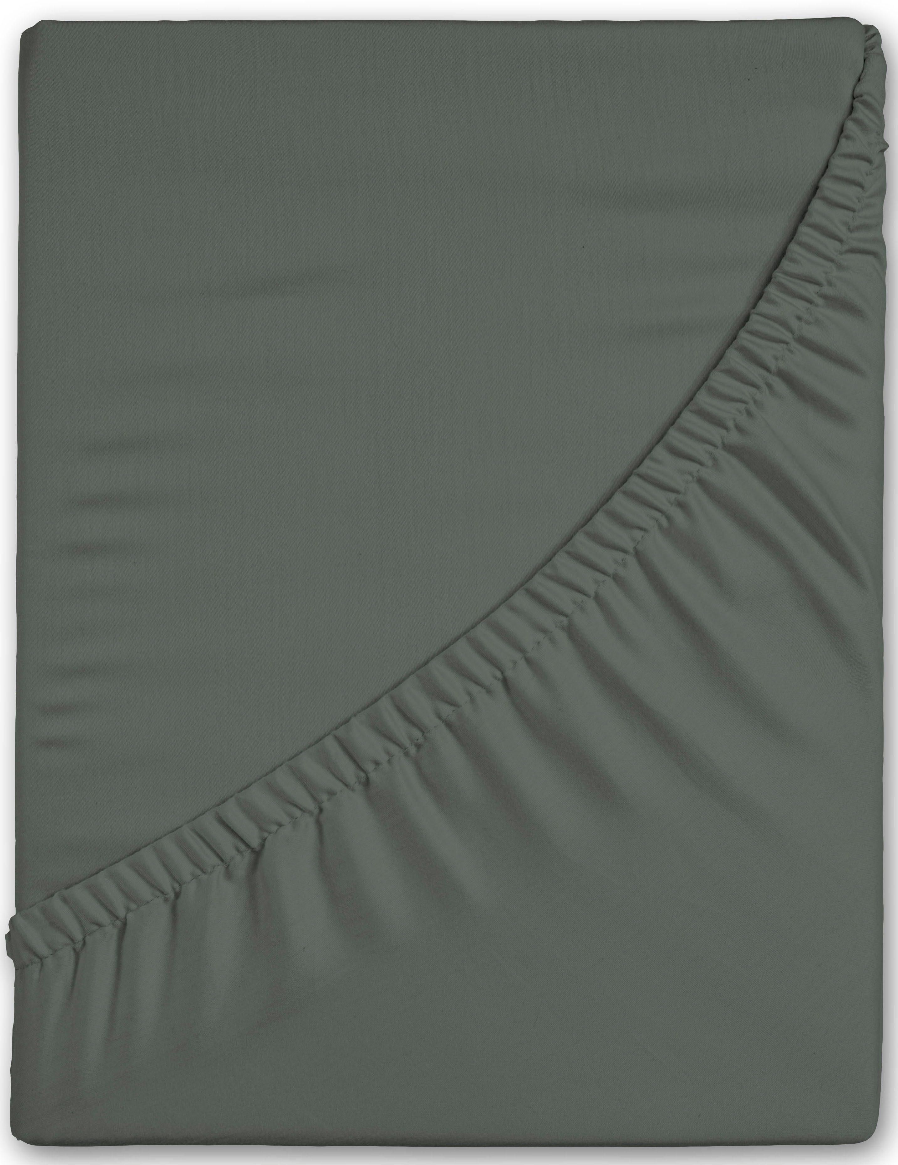 good morning Spannbettlaken Flanell, Flanell, Gummizug: rundum, (1 Stück), günstig online kaufen