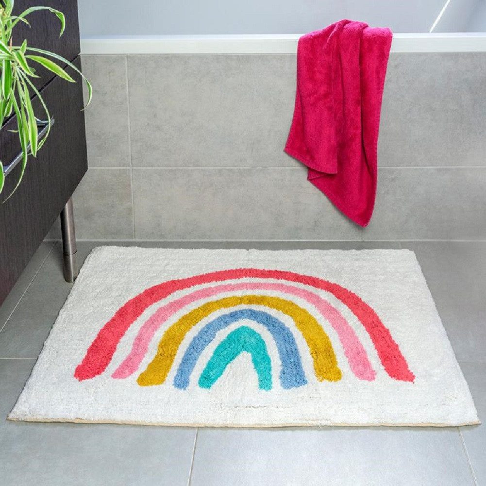 Rex London Badematte Regenbogen, wunderbar weich, günstig online kaufen