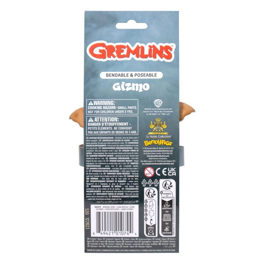 Noble Collection Merchandise-Figur Gremlins Bendyfigs Biegefigur Gizmo 10 cm