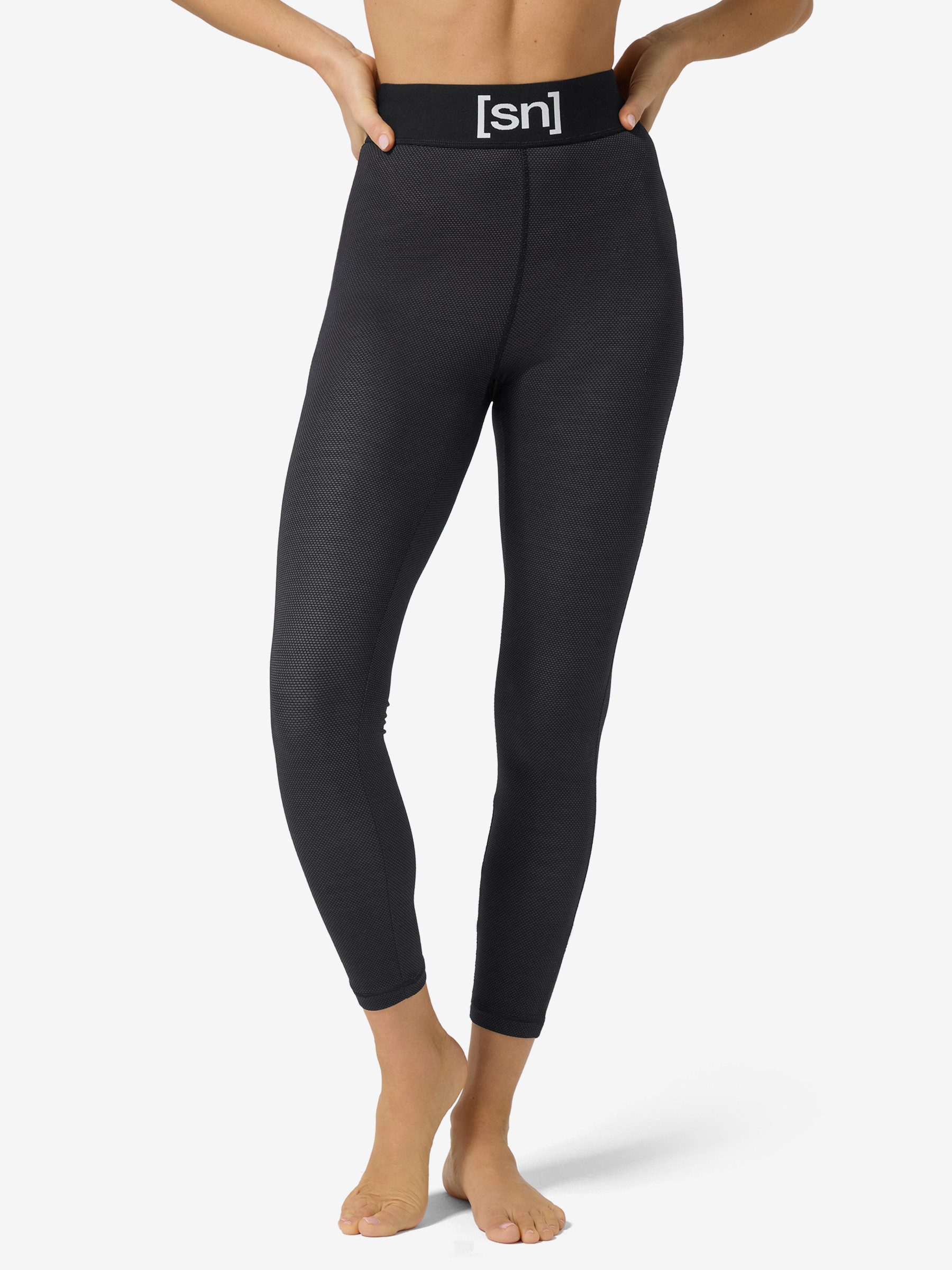 SUPER.NATURAL Funktionsleggings für Damen, Merino W AIR BASE TIGHTS Sehr leicht und extra atmungsaktiv