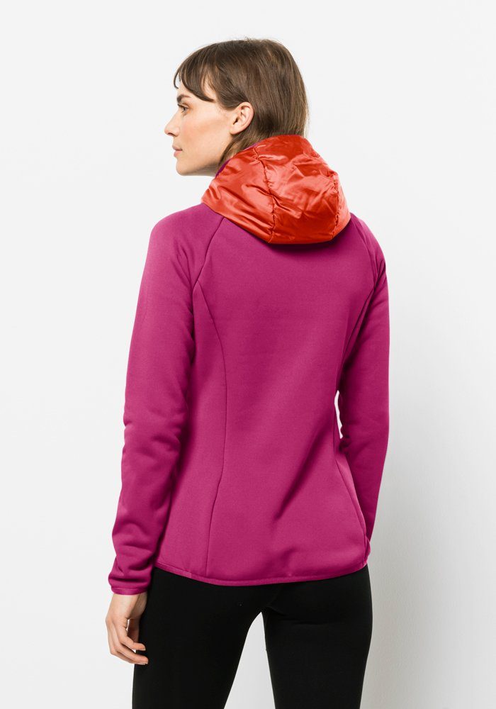 Jack Wolfskin Hybridjacke "ROUTEBURN PRO HYBRID W", mit Kapuze günstig online kaufen