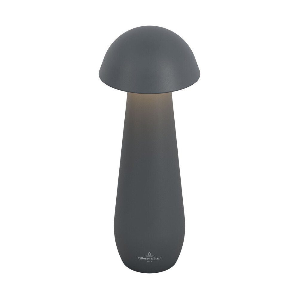 Villeroy & Boch Geschirr-Set Tischleuchte 21 cm 1,5 W Modena anthrazit, Aluminium, LED