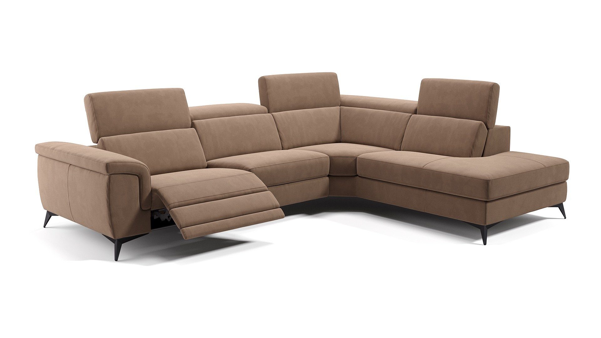 Sofanella Wohnlandschaft Stoff AMARO, Wohnlandschaft, Ecksofa, Sofalandschaft, XXL Sofa, Stoff Sofas