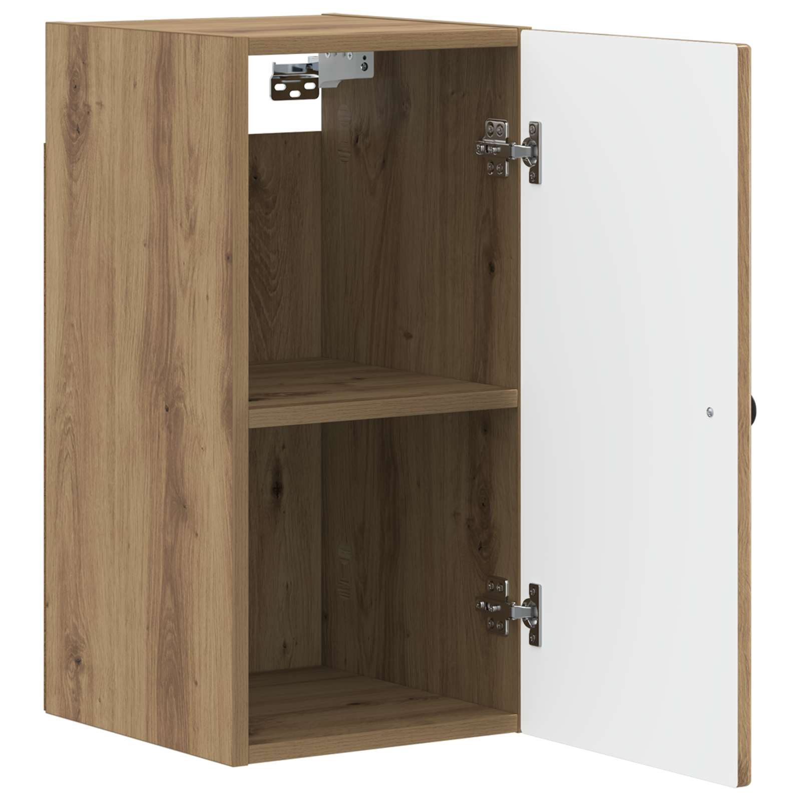 vidaXL Badezimmerspiegelschrank Badezimmer-Wandschrank EDE Artisan-Eiche 30 x 31 x 59 cm