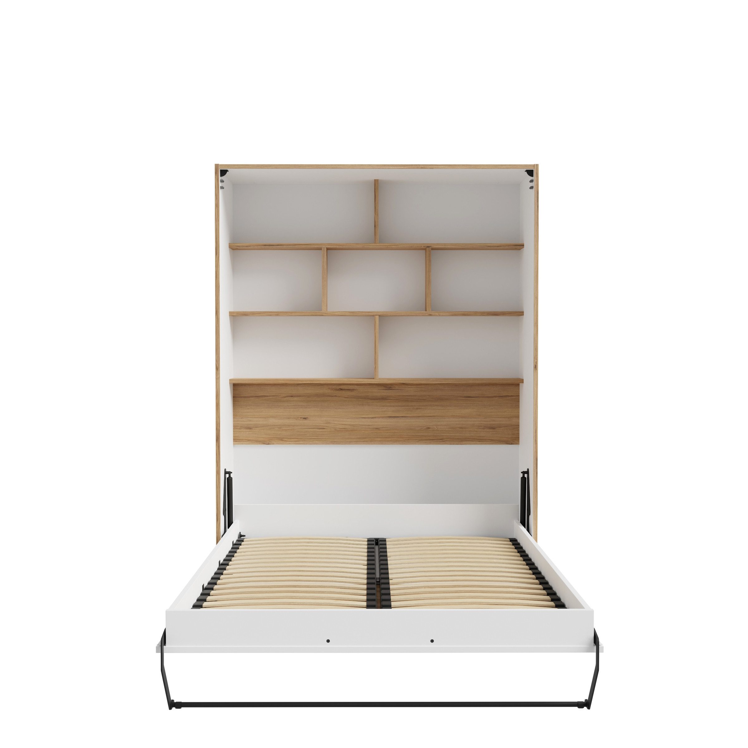 freiraum Schrankbett SMARTROOM in Weiss/ Catania Eiche Dekor - 157,4x215x57 günstig online kaufen