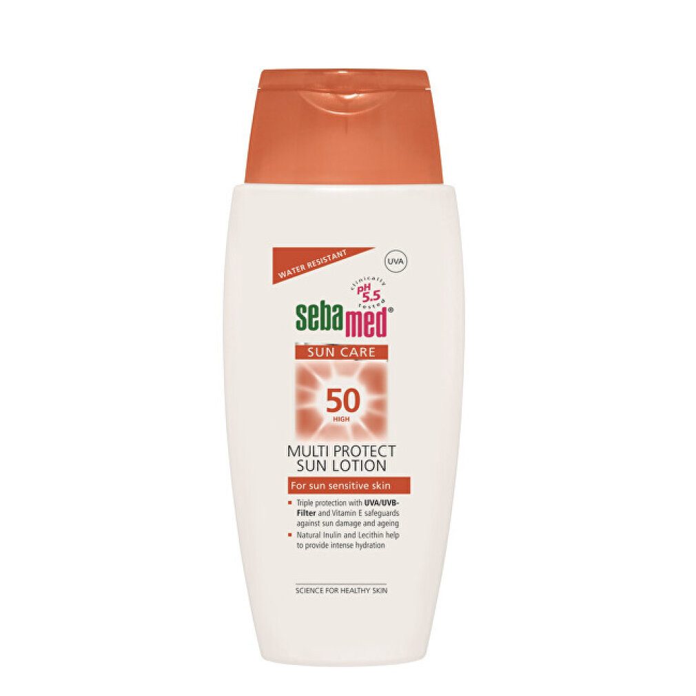 sebamed Körperpflegemittel Bräunungslotion SPF 50 Sonnenpflege (Multi Protect Sun Lotion) 150 ml