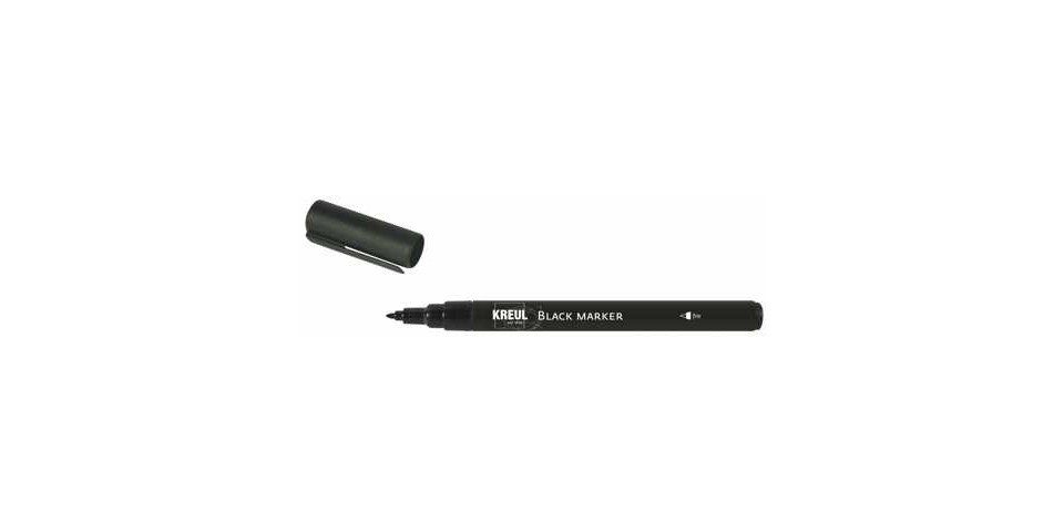 Kreul Black Kreul Marker Flachpinsel fine