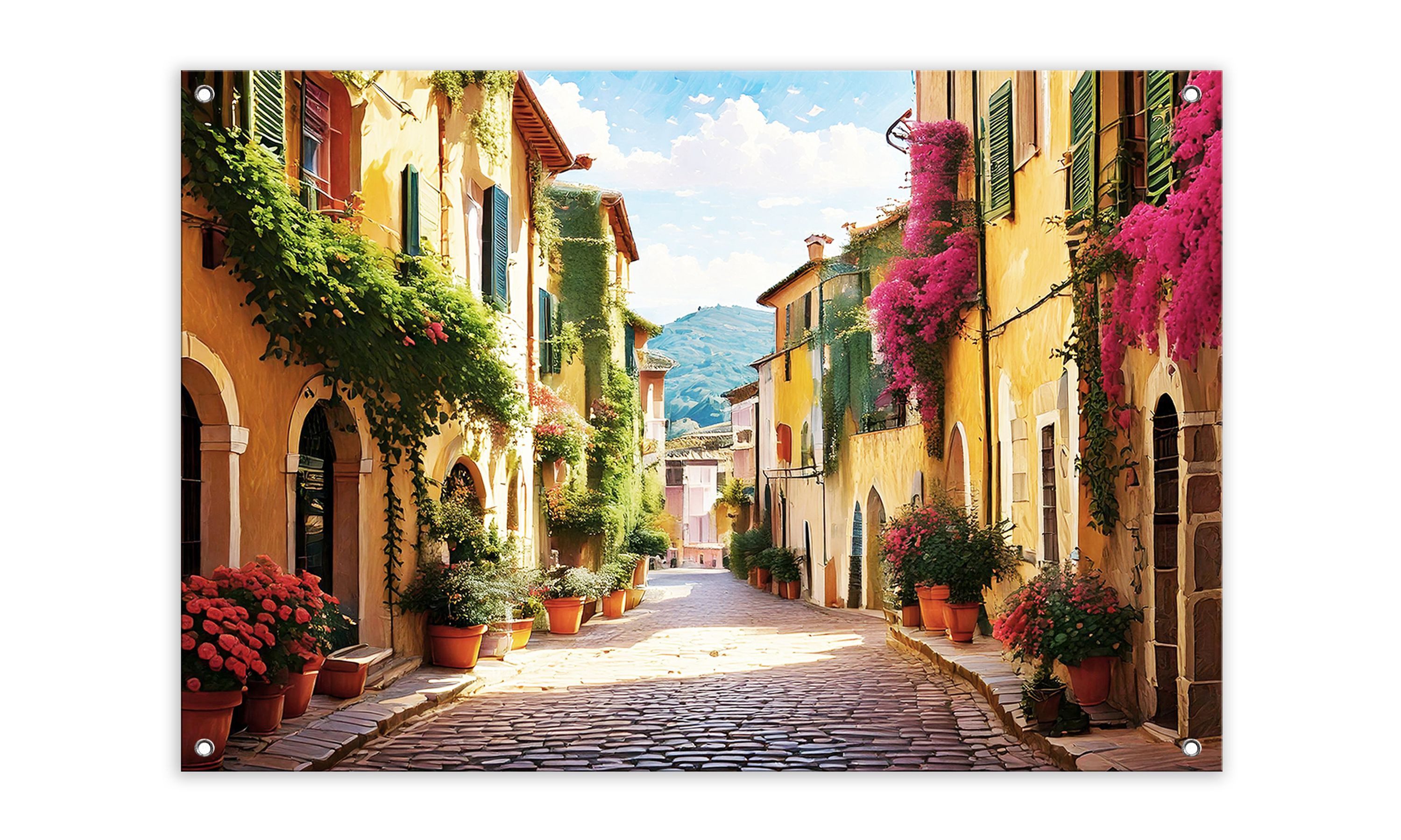 artissimo Poster Garten-Poster 90x60cm Gartendeko Balkon-Deko günstig online kaufen