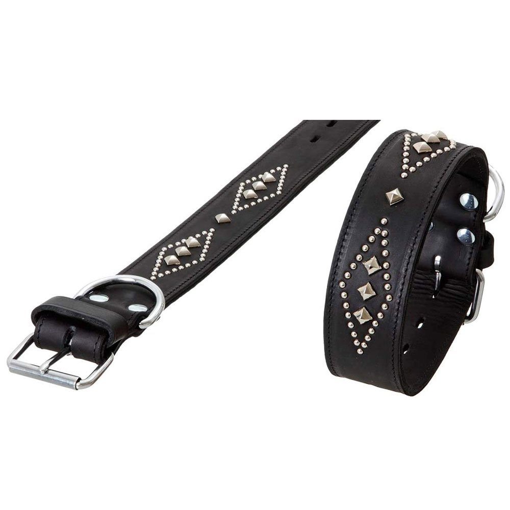 Karlie Hunde-Halsband Karlie RONDO Halsband doubliert mit Ziernieten Gesamtlänge/Breite: