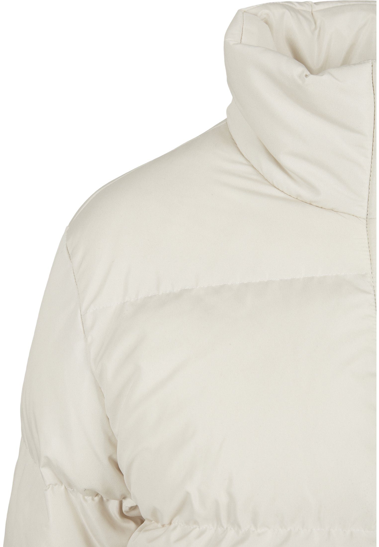 Jacket Winterjacke CLASSICS Short Ladies URBAN (1-St) Damen Puffer whitesand Peached