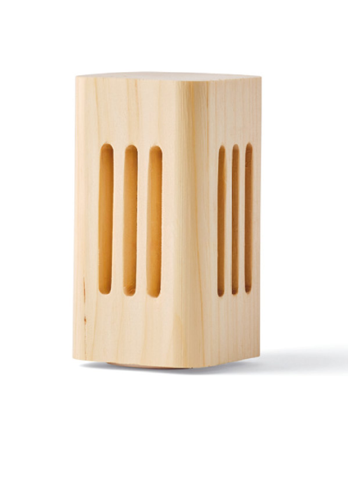 Pumicia Diffuser Zirbenholz Diffusor mit Bimsstein-Verdufter eckig, mit Bimsstein-Verdufter