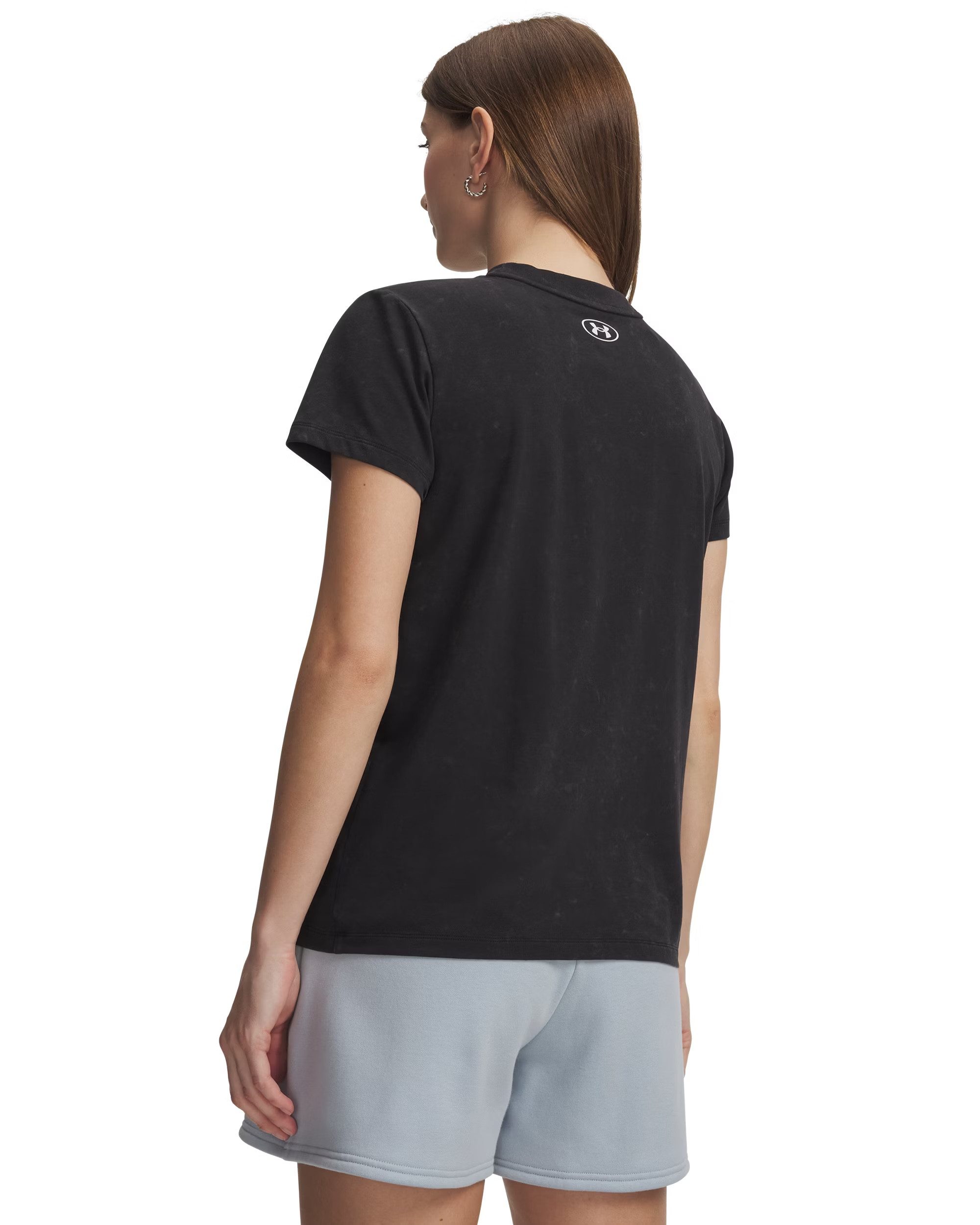 Under Armour® T-Shirt RIVAL COTTON WASH SS BLACK