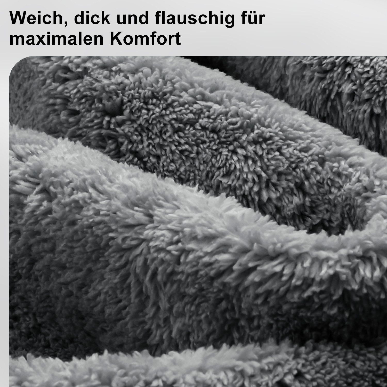 Simloveve Teppich Wohnzimmerteppich Einfarbiges Design, Rechteckig, günstig online kaufen