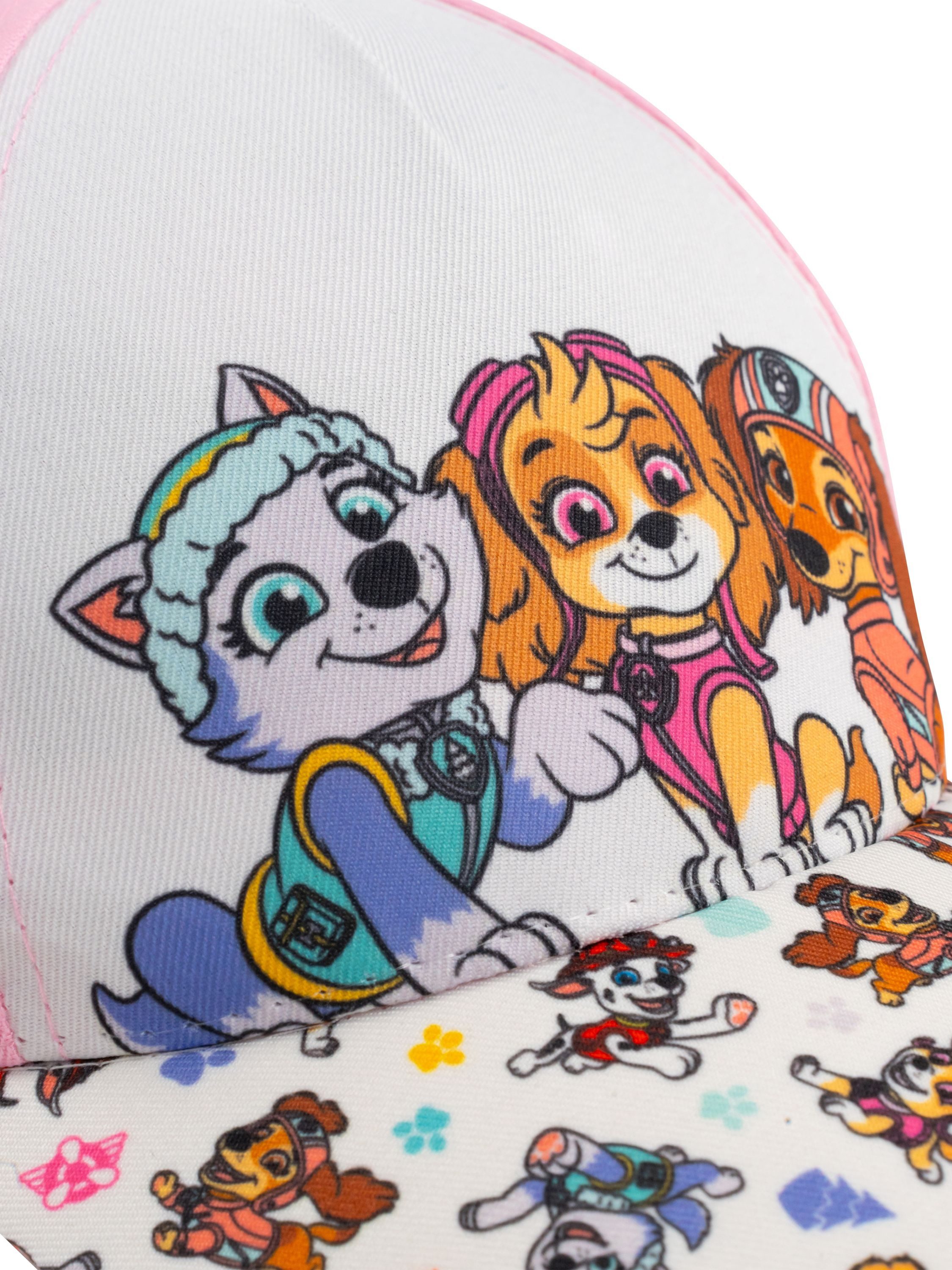 United Labels® Baseball Cap Paw Patrol Kappe Cap Basecap Baseballkappe Sonnenschutz verstellbar