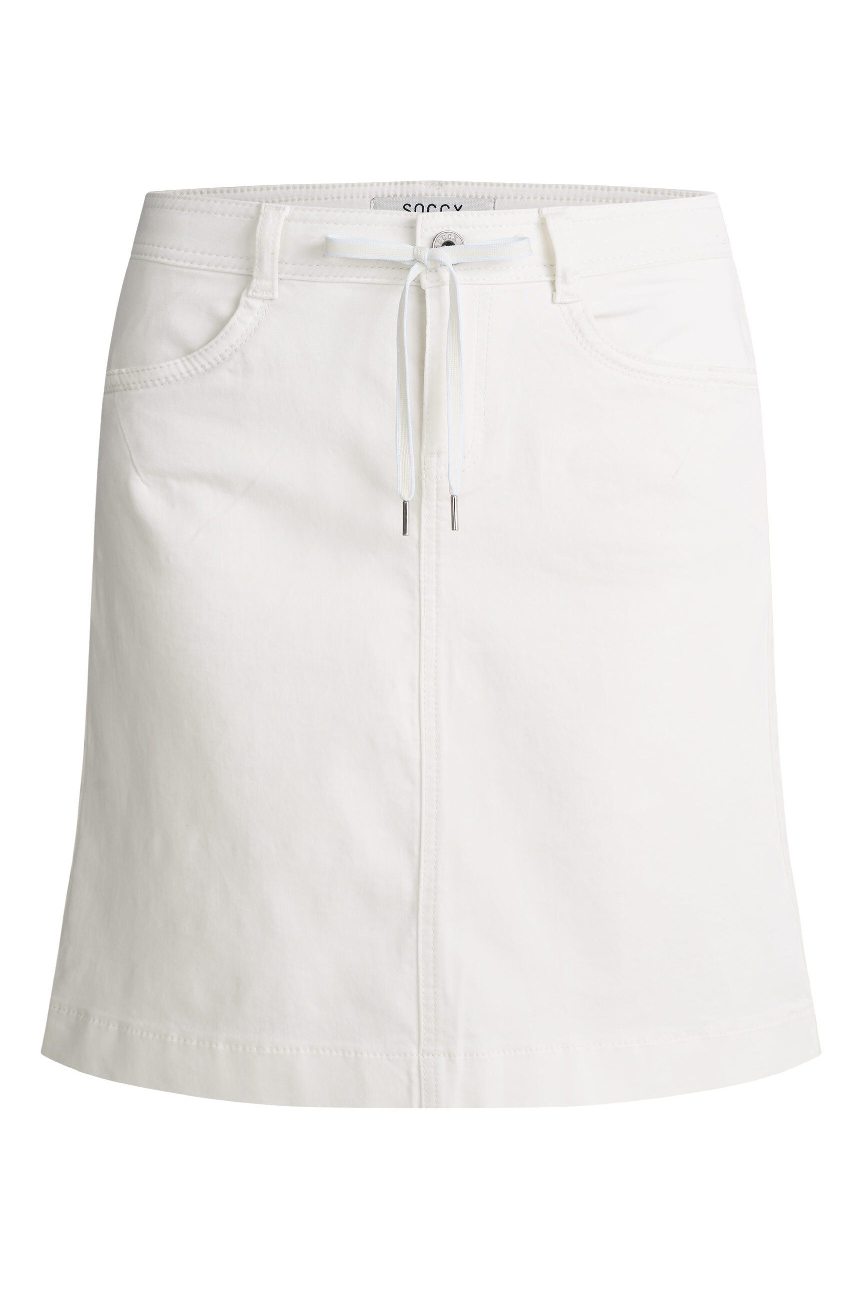 SOCCX Jeansrock mit Taschen