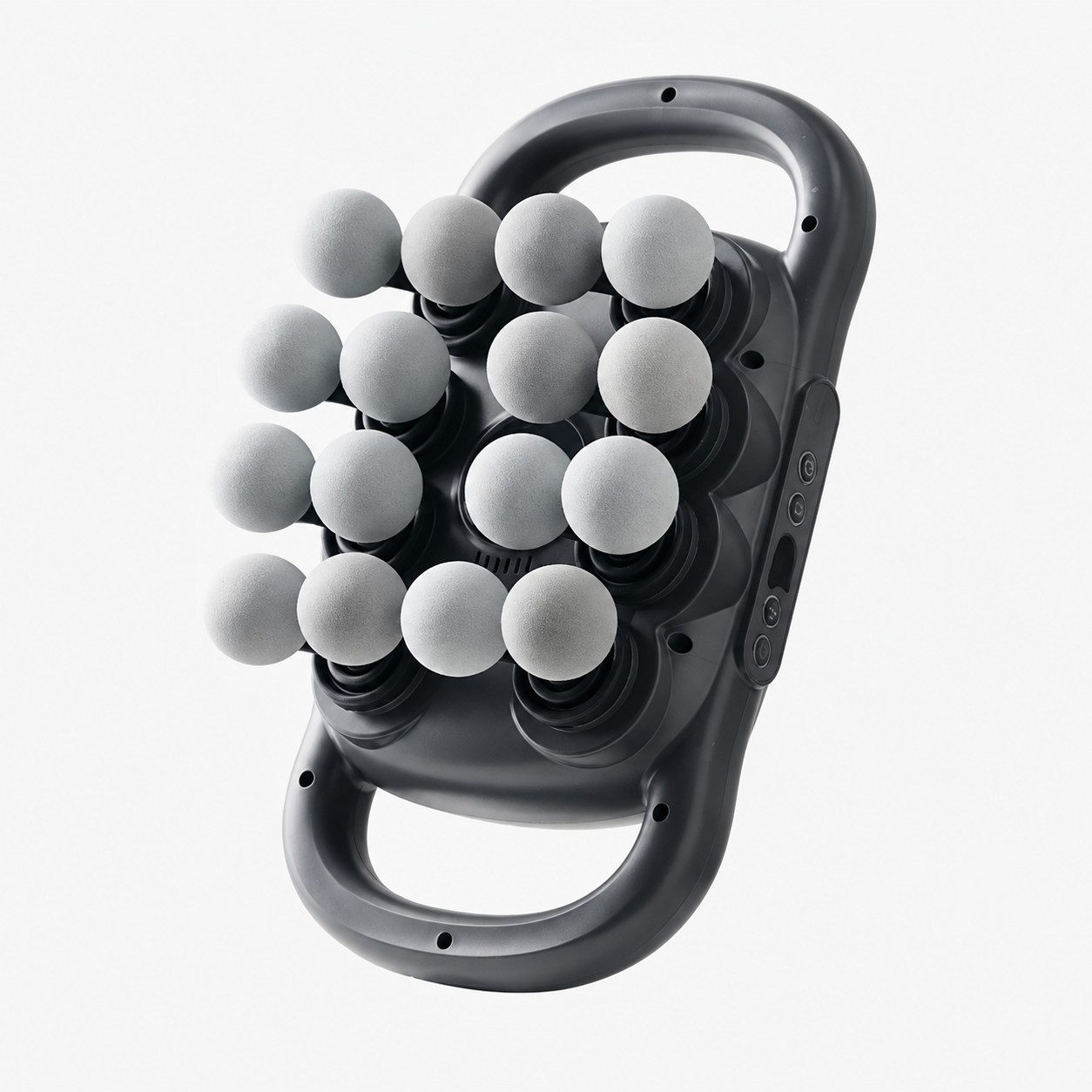 Tekoo Massagegerät mit 16 Massageköpfen & Rotlicht, Gurt für Rücken & Lenden, USB-C, Tiefengewebe-Massage, Auto-Abschaltung, Ergonomisches Design