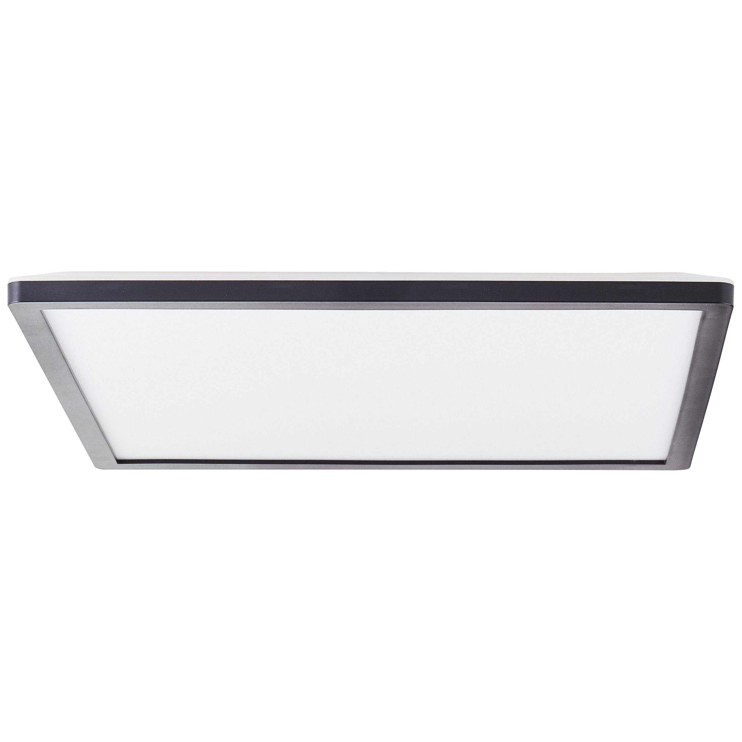 BreLight LED Panel Sorell, CCT - über Fernbedienung, Dimmfunktion, Memoryfunktion, Nachtlichtfunktion, Timerfunktion, LED fest integriert, warmweiß - kaltweiß, 42 x 42 cm, 3200 lm, 3000-6500 K, dimmbar, Fernbedienung