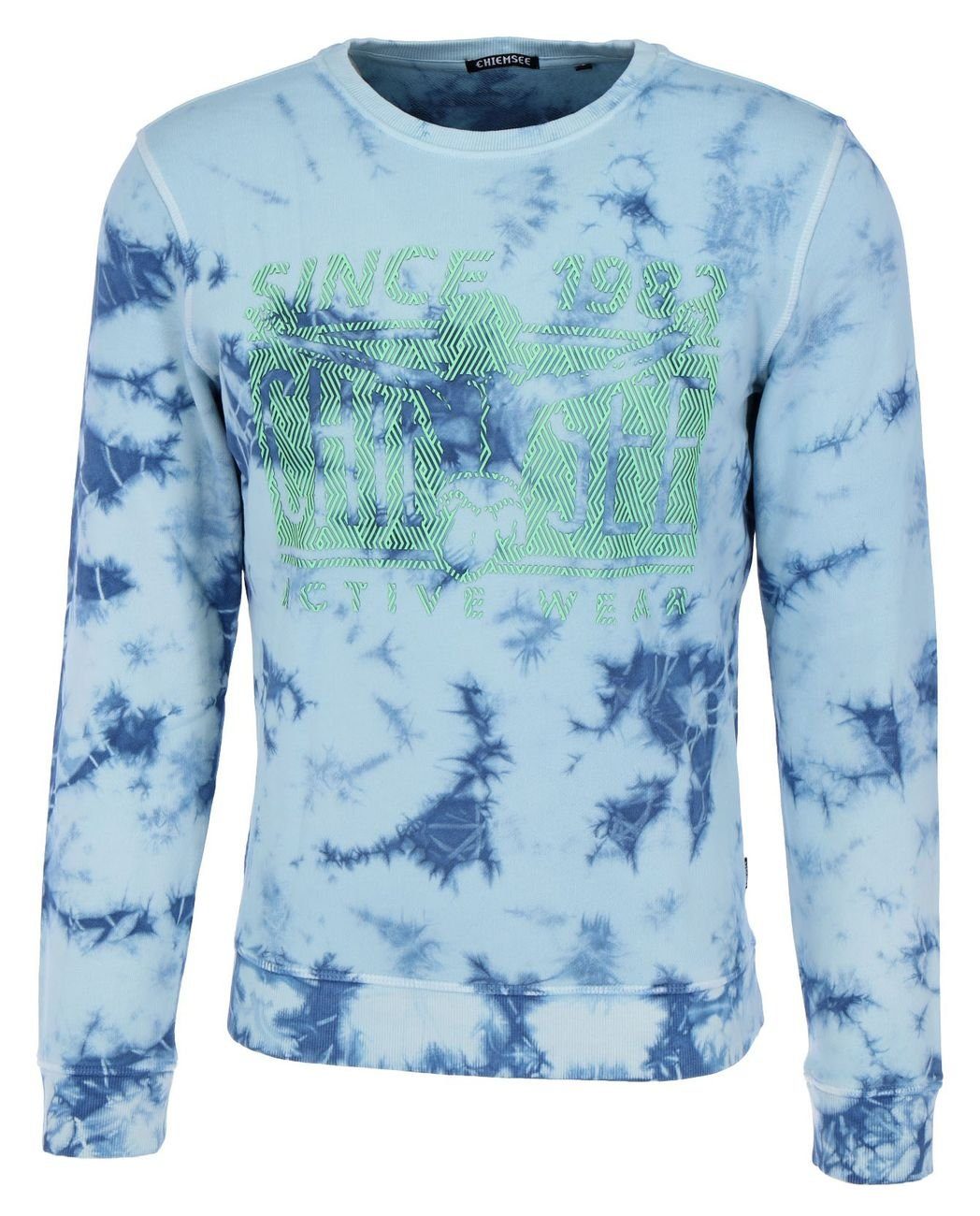 Chiemsee Sweatshirt Men Sweatshirt, Regular Fit M Blue/D Blue BTK