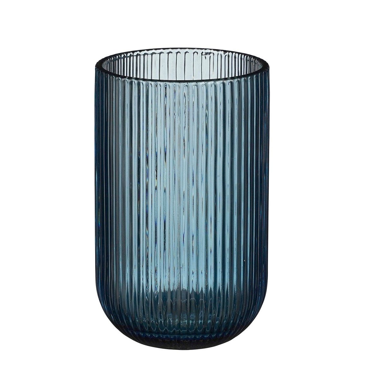 Mica Decorations Longdrinkglas Merlot Drinking Glass - Set of 6 - 400 ml - Glass - Blue, Glas