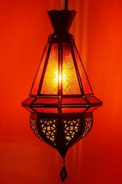 Marrakesch Orient & Mediterran Interior Deckenleuchte Orientalische Lampe Pendelleuchte Moulay 45cm, ohne Leuchtmittel, Handarbeit