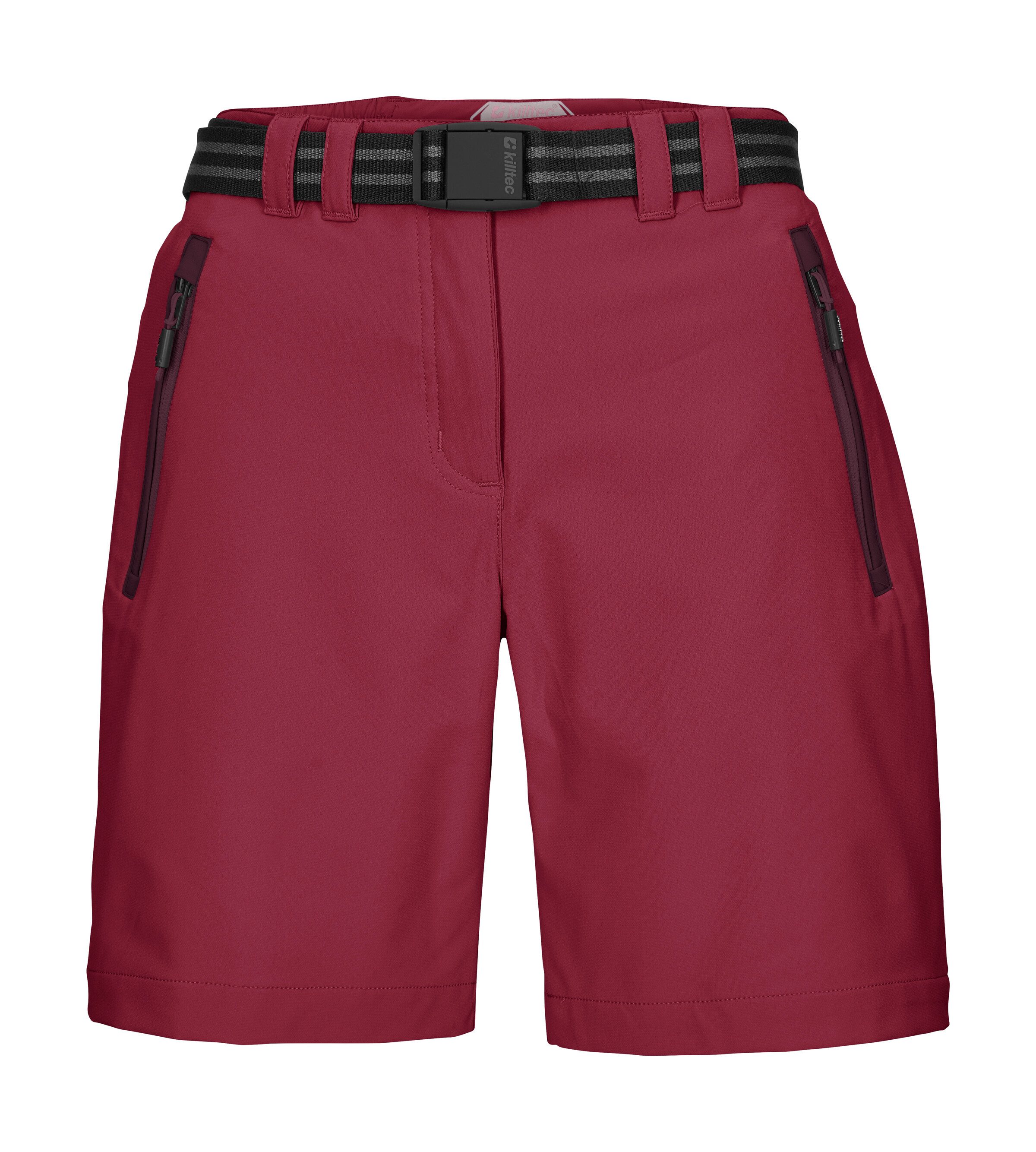 Killtec Bermudas KOS 19 WMN BRMDS wasserabweisend, schnelltrocknend, Stretch-Material, inkl. Gürtel