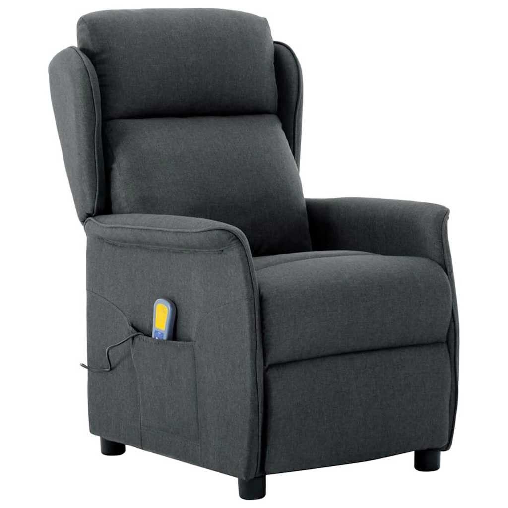 vidaXL Massagesessel Massagesessel Dunkelgrau 67.5 x günstig online kaufen