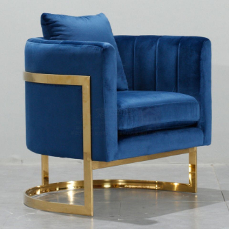 JVmoebel Sessel Design Sessel Wohnzimmer Polster Design Luxus Couch Relax Neu (1-St., Sessel), Made in Europe