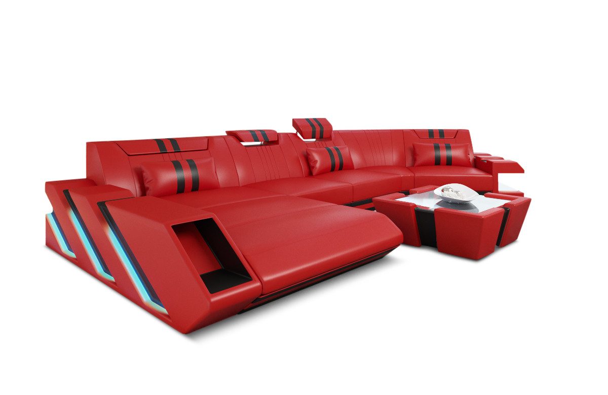Sofa Dreams Wohnlandschaft Ledercouch Sofa Leder günstig online kaufen