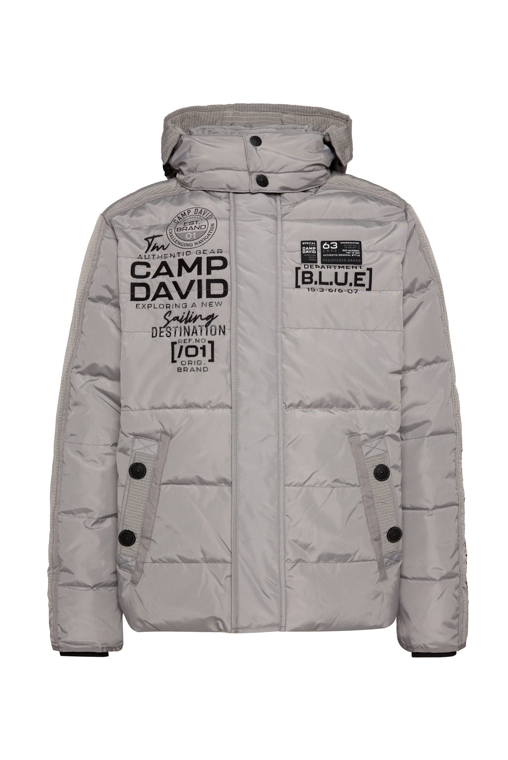 CAMP DAVID Winterjacke mit abtrennbarer Kapuze günstig online kaufen