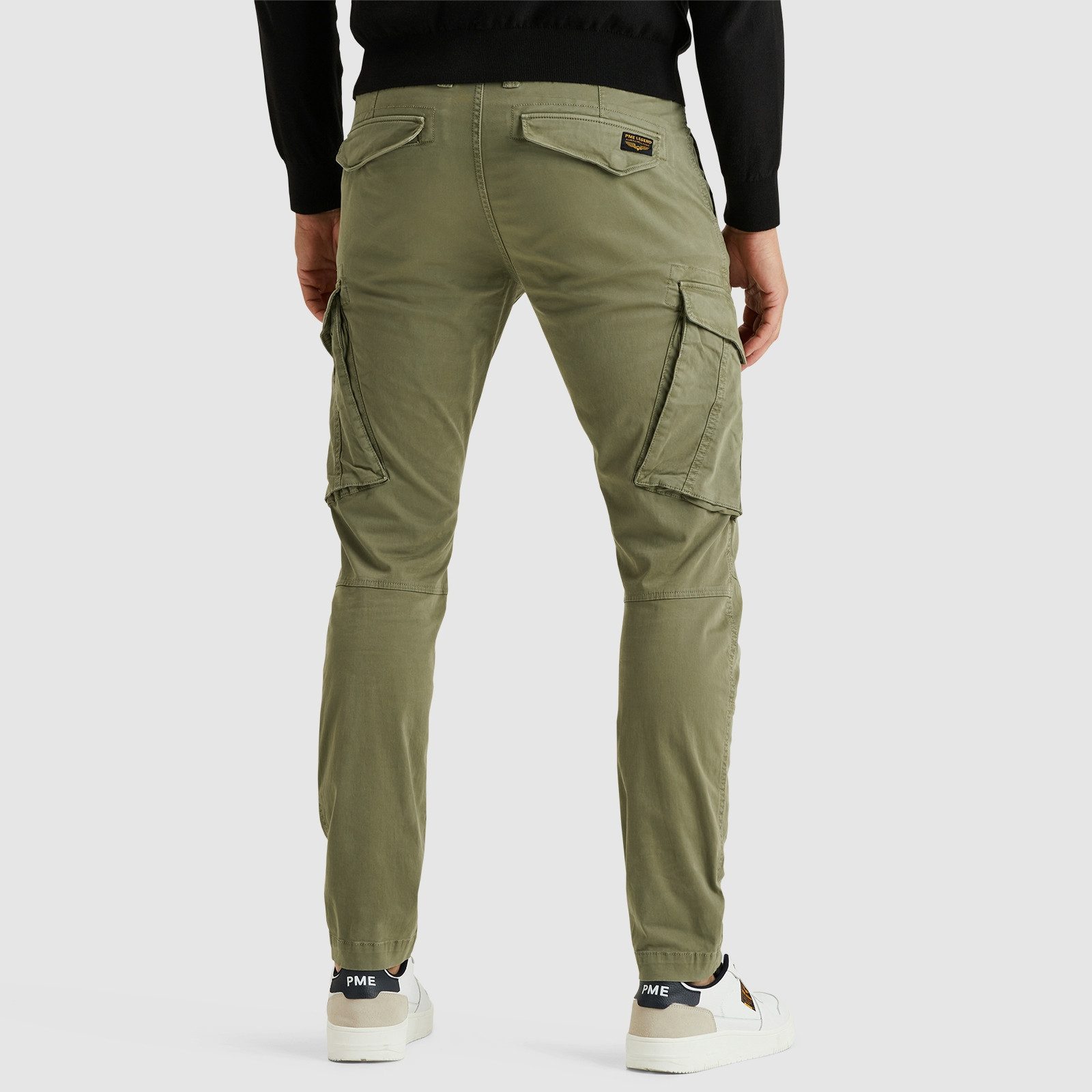 PME LEGEND Cargohose Nordrop Stretch Twill mit Logo Stickerei – Bild 3 von 5