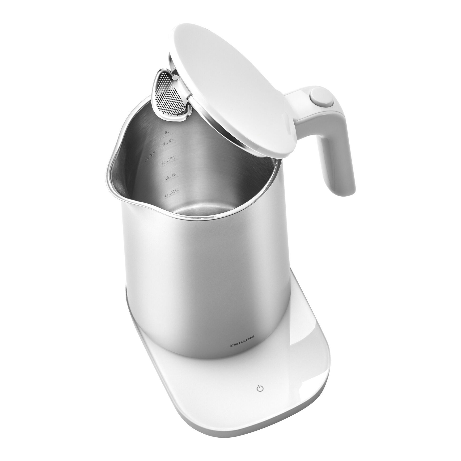 Zwilling Wasserkocher Enfinigy, 6 Temperatureinstellungen, Doppelwandgehäuse, Warmhalten, BPA-frei