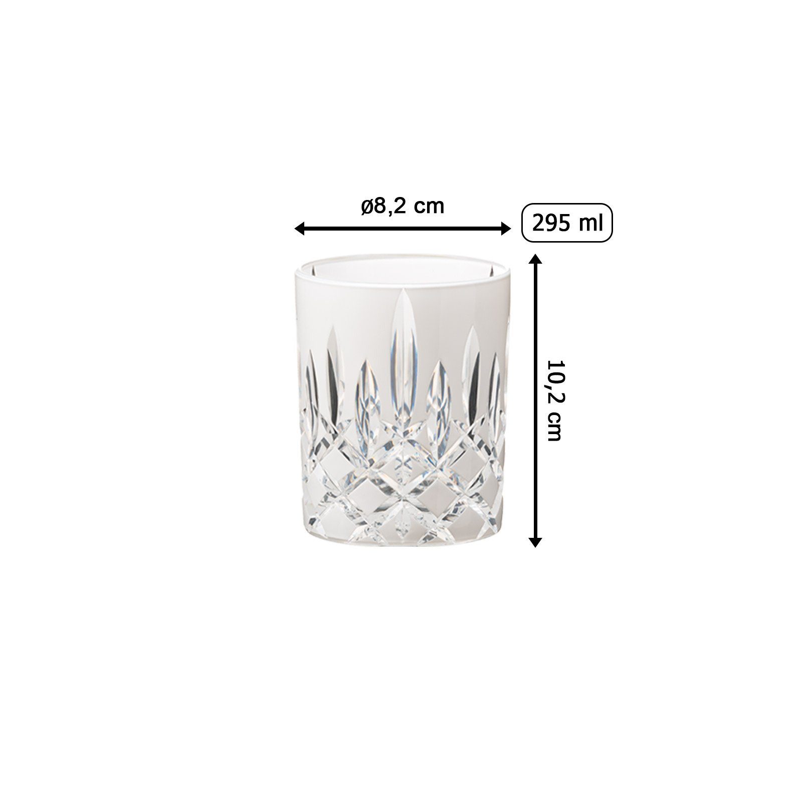RIEDEL THE WINE GLASS COMPANY Whiskyglas Laudon Whiskyglas 295 ml, 1-tlg., Glas