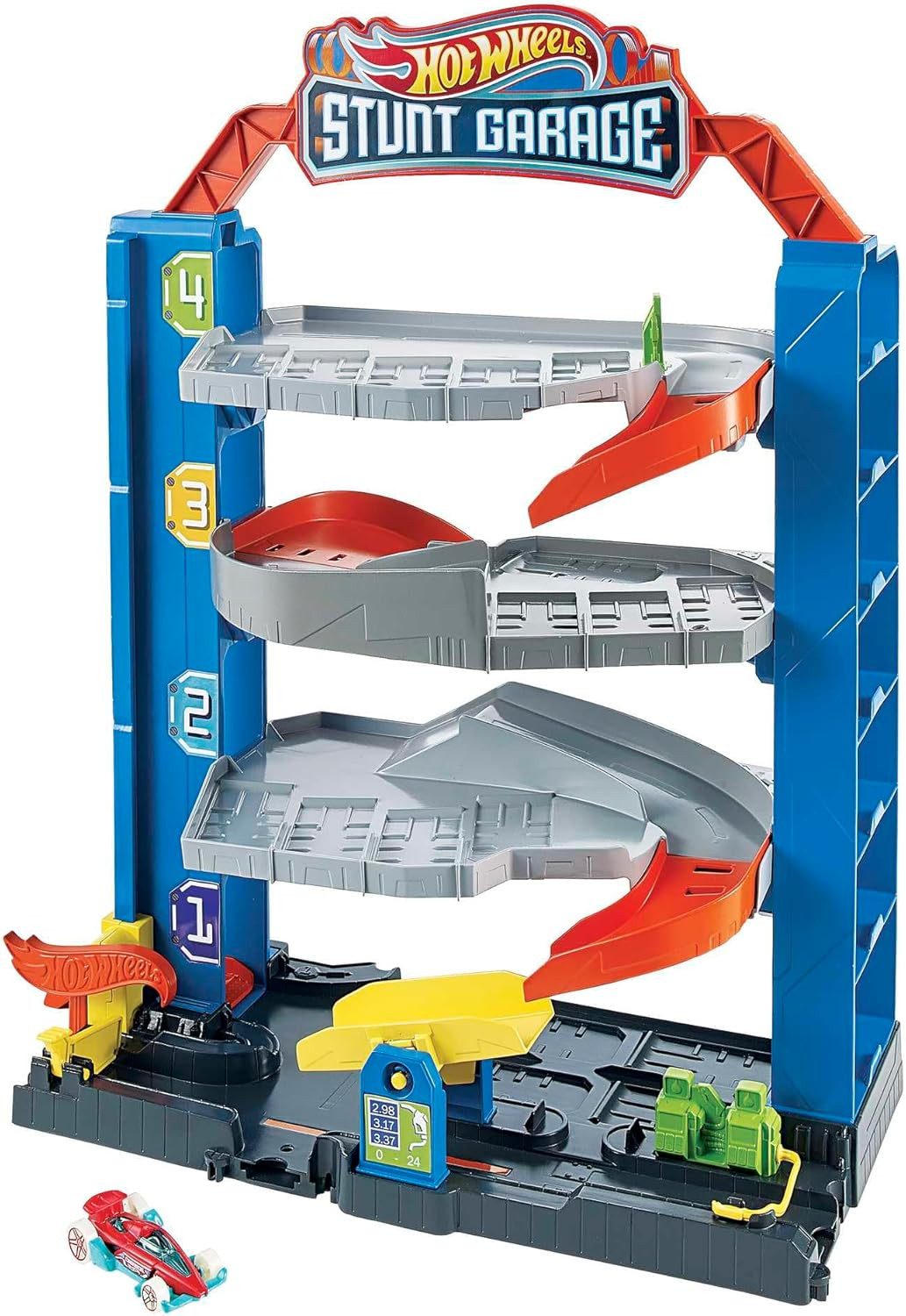 Mattel® Autorennbahn HOT WHEELS GNL70 Stunt-Garage, Parkhaus