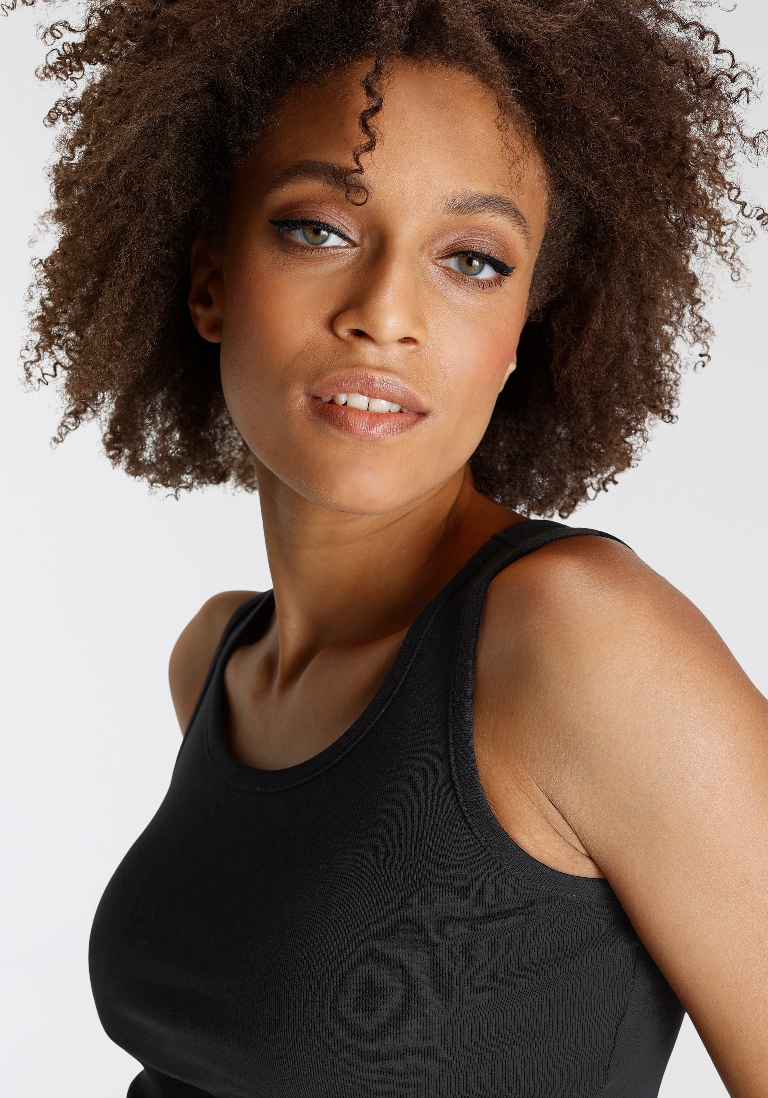 Flashlights Crop-Top (Packung, 2-tlg., 2er- Pack) kurze Länge