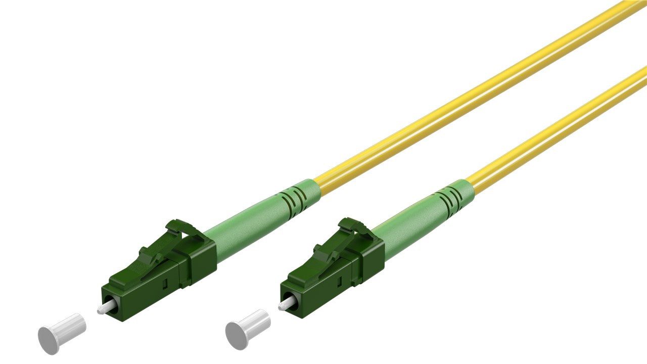 Goobay 175x Goobay 59627 Glasfaserkabel (FTTH), Singlemode (OS2) Yellow, Netzwerkkabel