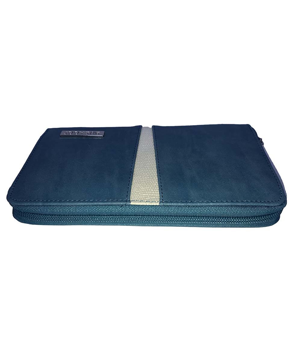 BULAGGI Mini Geldbörse Bulaggi-Geldbörse Avery wallet zip (Blau)