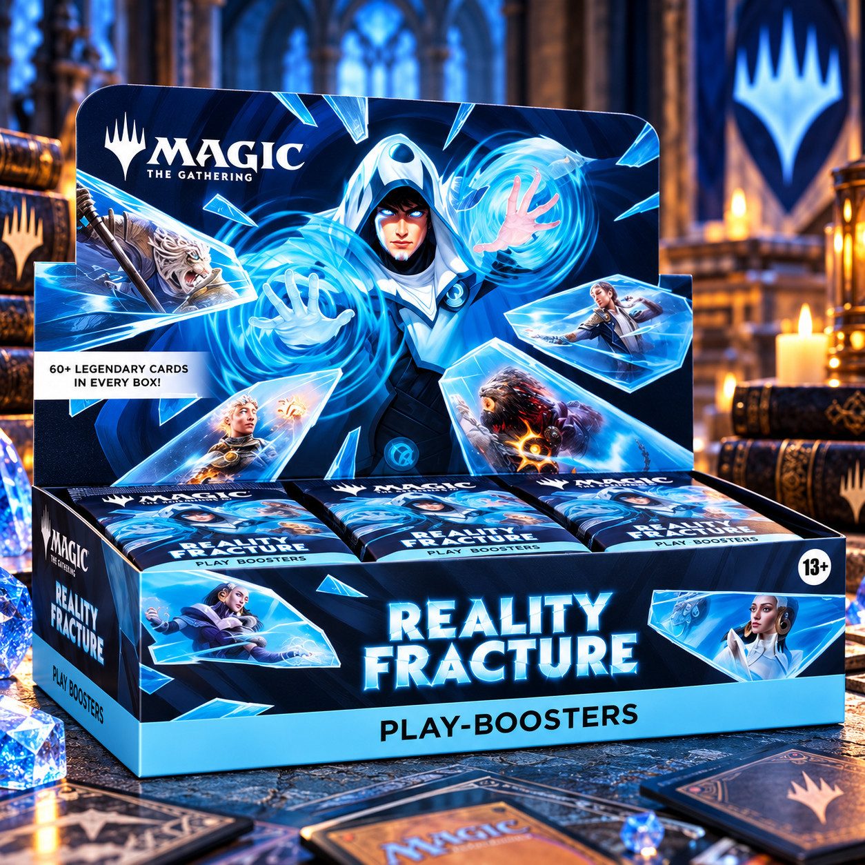 Wizards of the Coast Sammelkarte Magic The Gathering Reality Fracture Play Booster Display Englisch