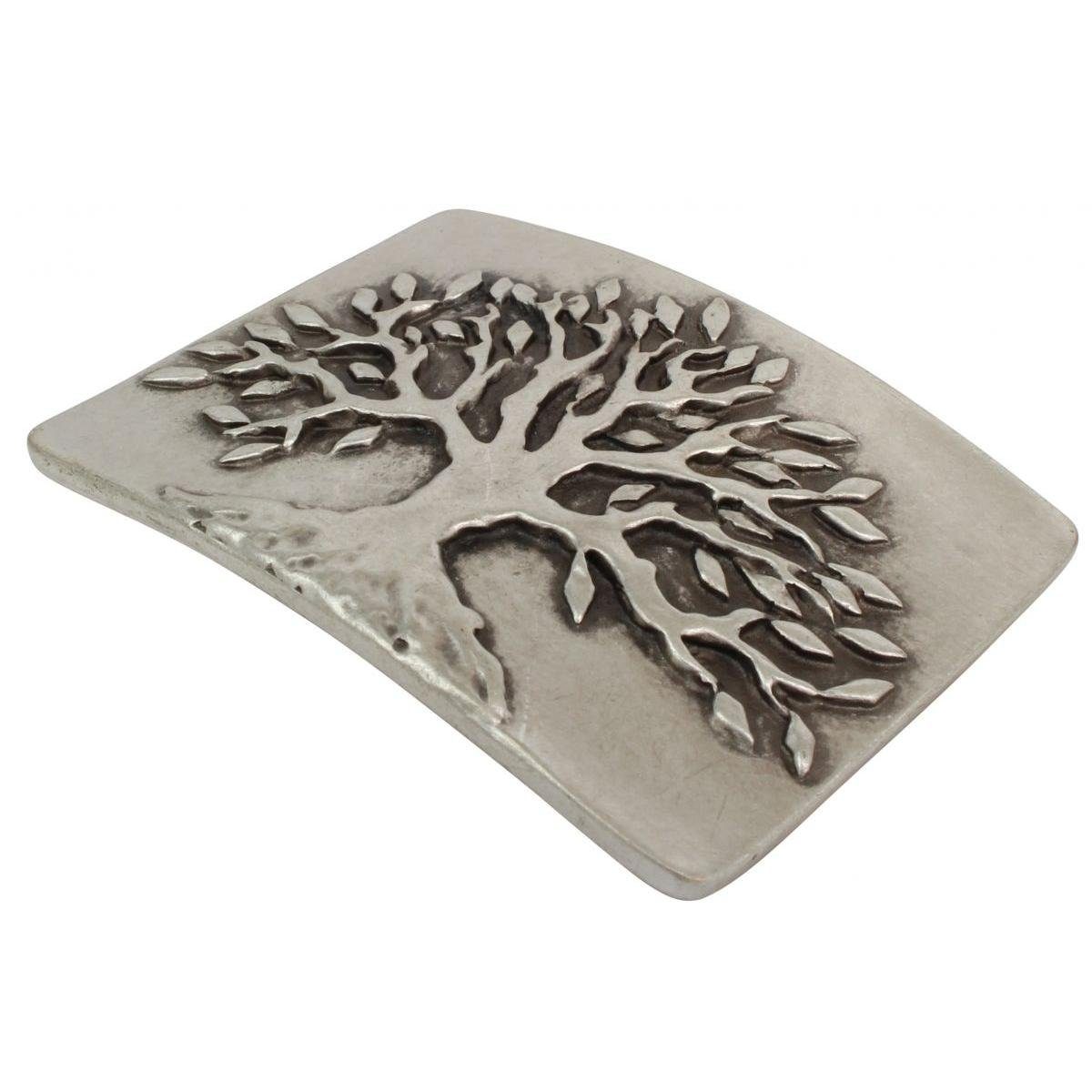 BELTINGER Gürtelschnalle Tree of Life 4,0 cm - Buckle Wechselschließe Gürtelschließe 40mm - Gür (1-St)