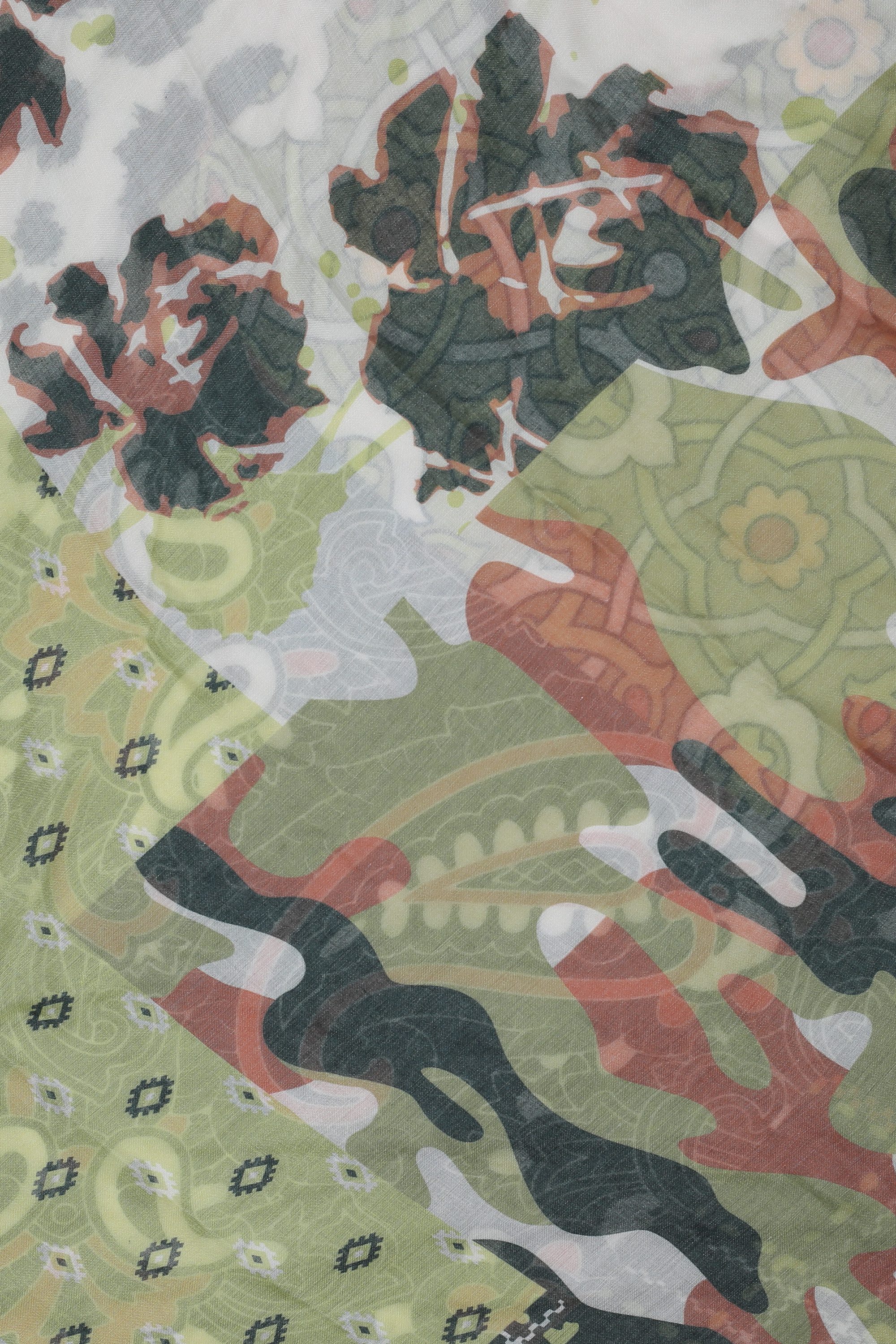 COLLEZIONE ALESSANDRO Modeschal Army, (1-St), im XXL-Format in modischem Design