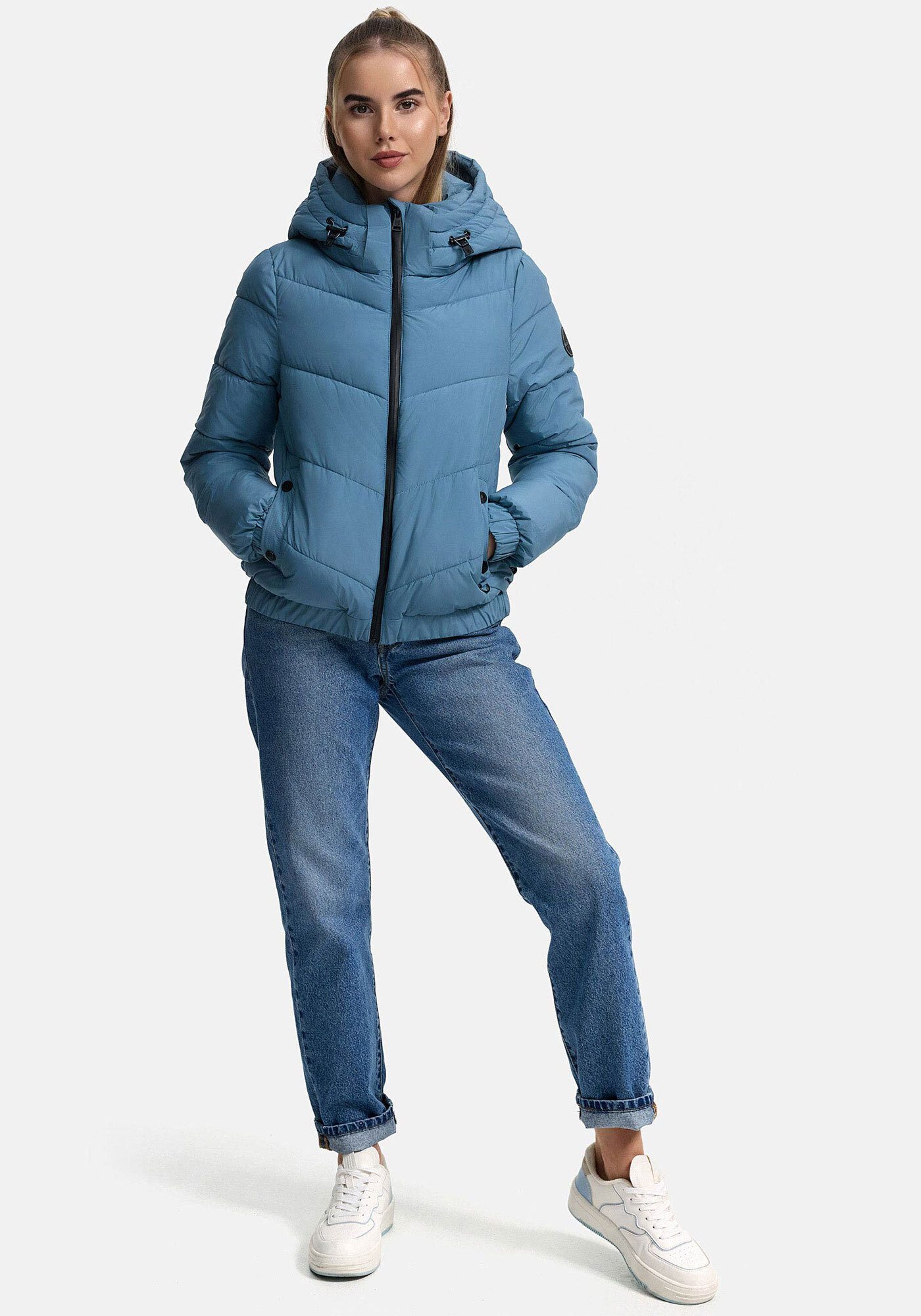 Marikoo Winterjacke Nayanaa mit abnehmbarer Kapuze