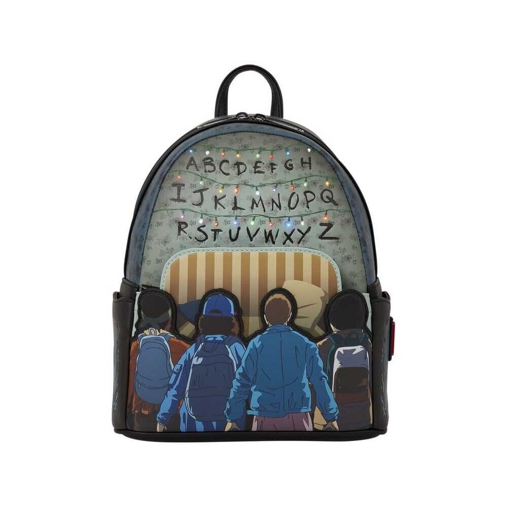 Loungefly Rucksack Stranger Things by Loungefly Mini Rucksack 10th Anniversary
