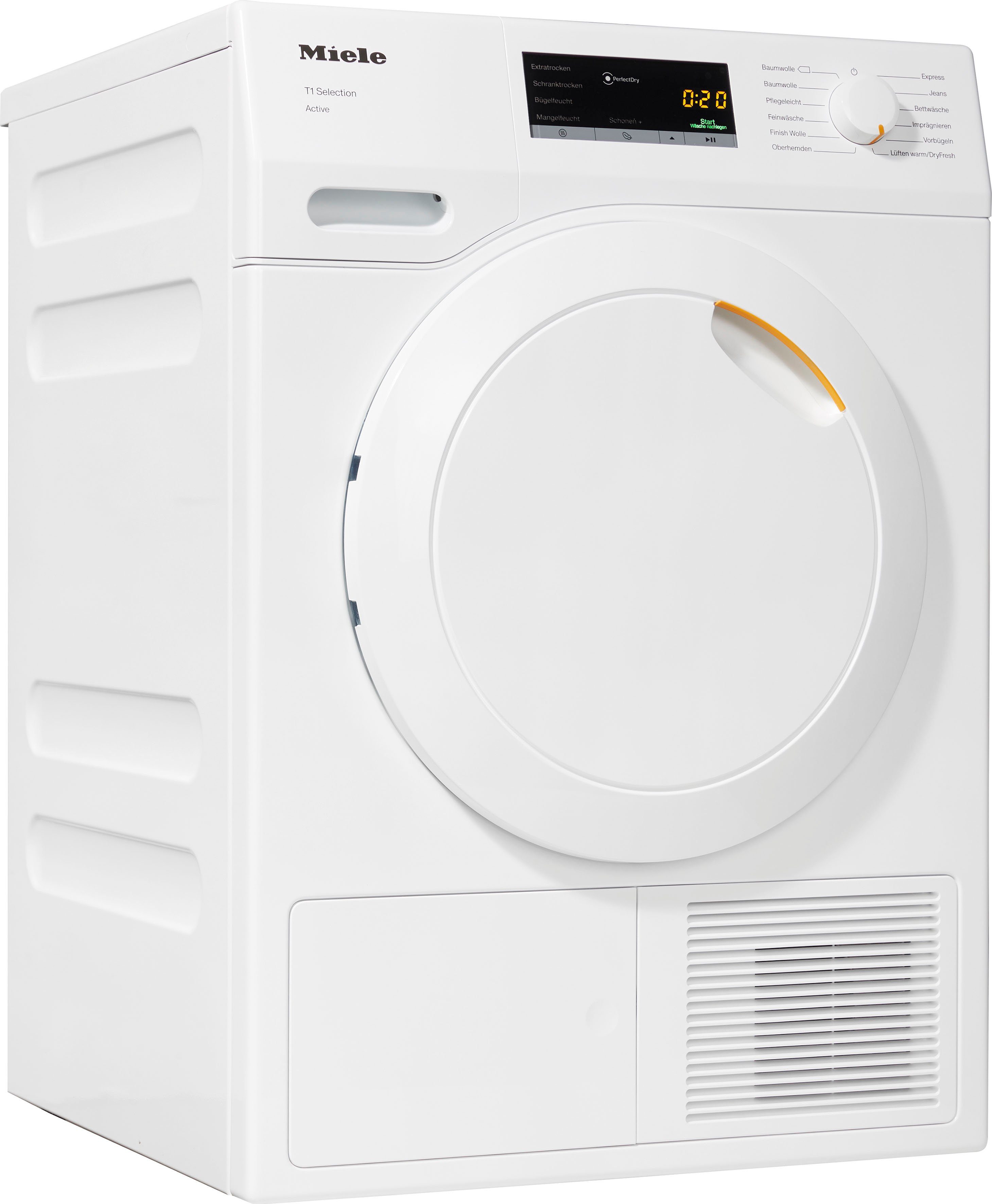 Miele Wärmepumpentrockner TSA213WP Active, PerfectDry zur punktgenauen Trocknung