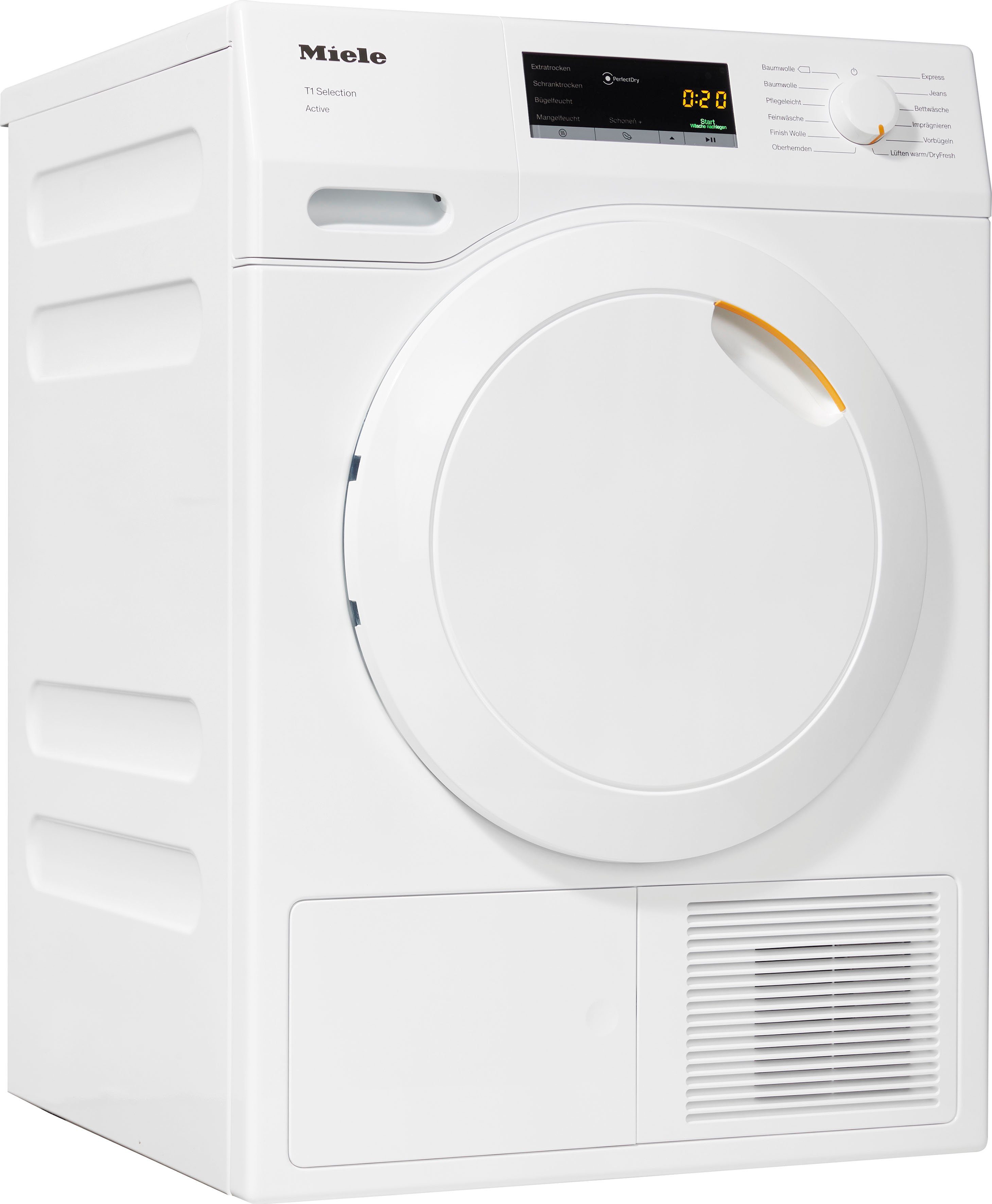 Miele Wärmepumpentrockner TSA213WP Active, 7 kg, zur Trocknung PerfectDry punktgenauen