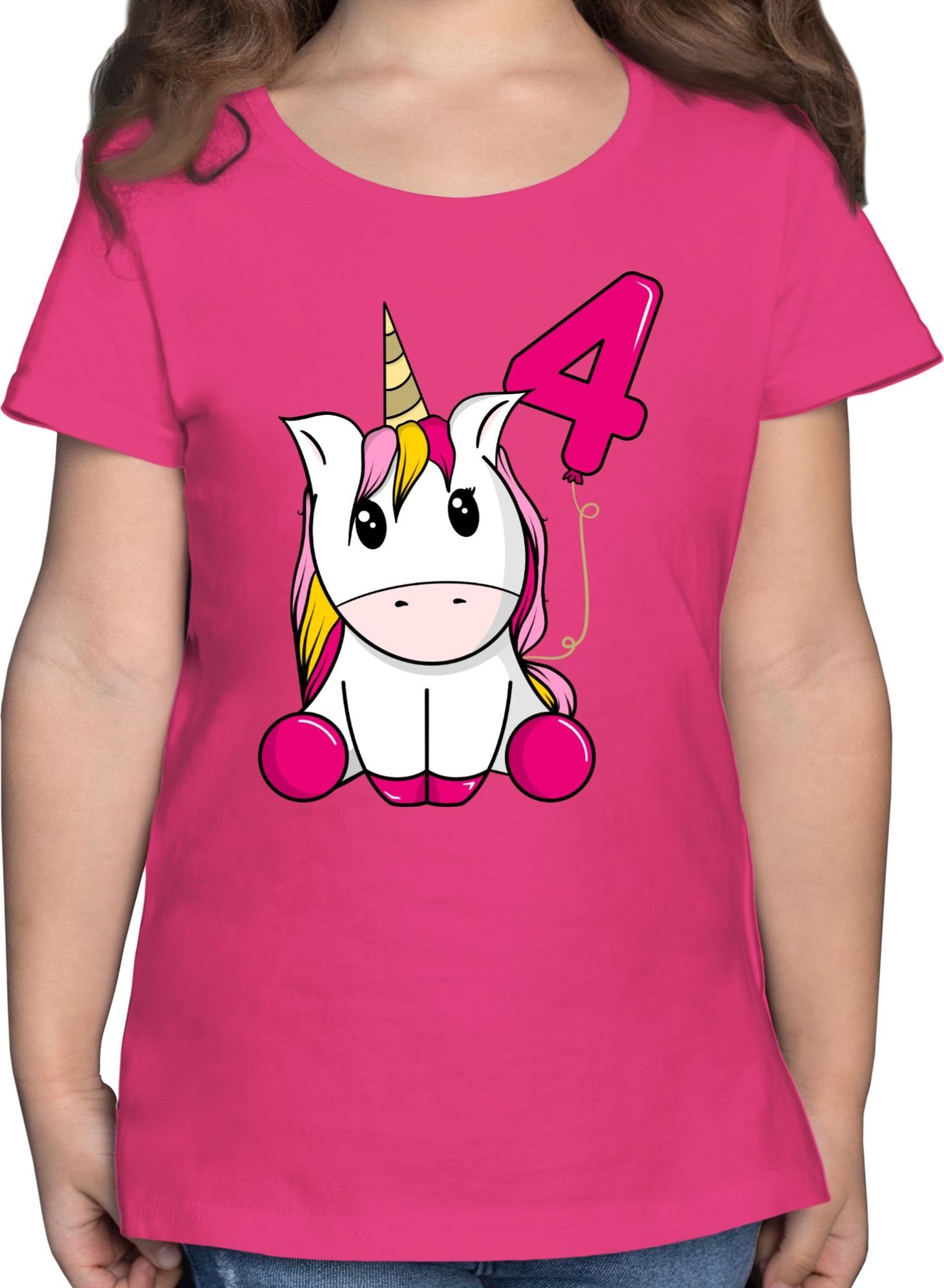 T-Shirt Einhorn vierter Luftballon