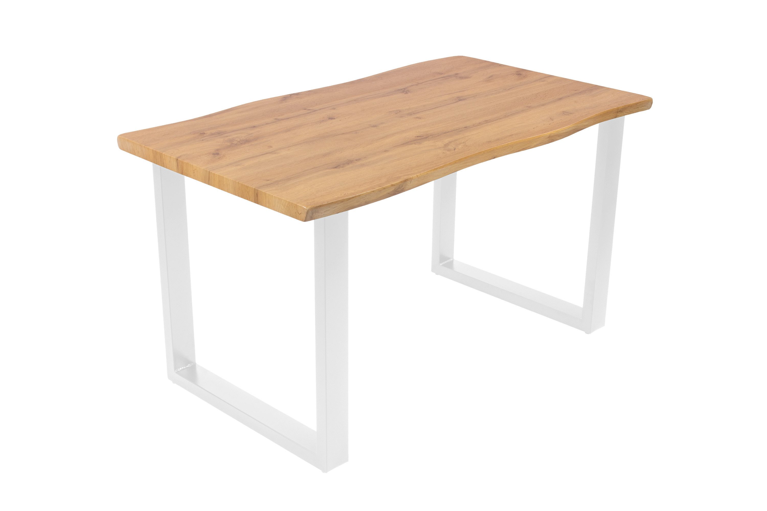 Loreno® Esstisch Josy, Holz Wildeiche-Optik, Baumkante, günstig online kaufen