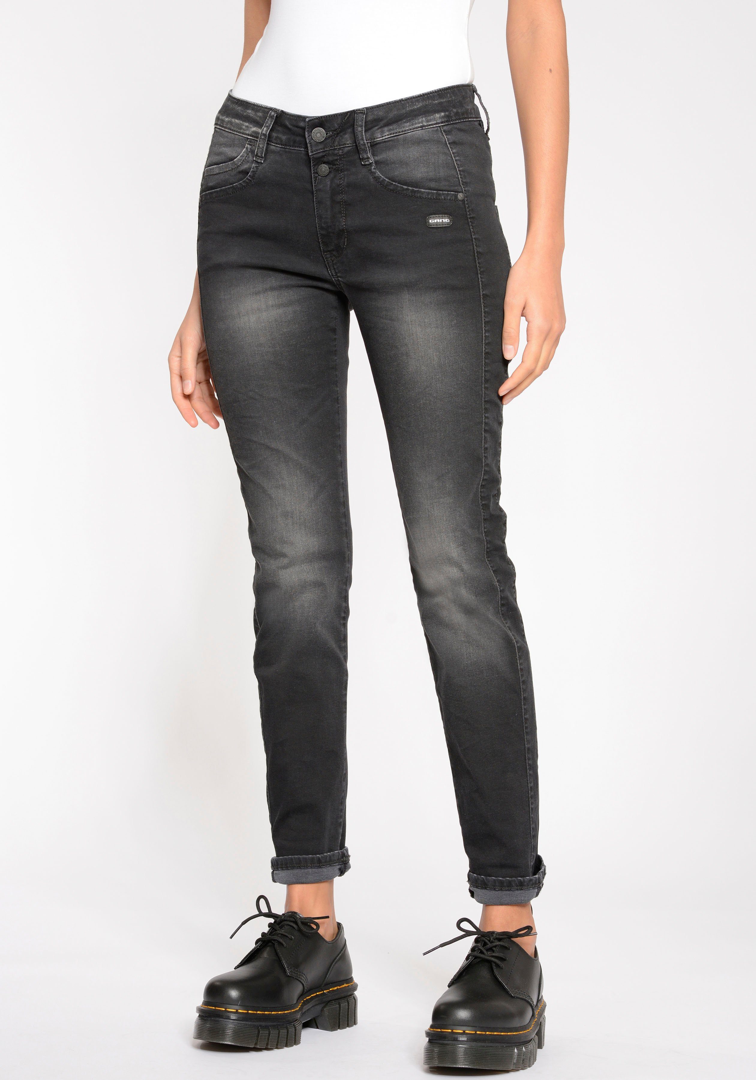 94Sana Cropped Slim-fit-Jeans GANG